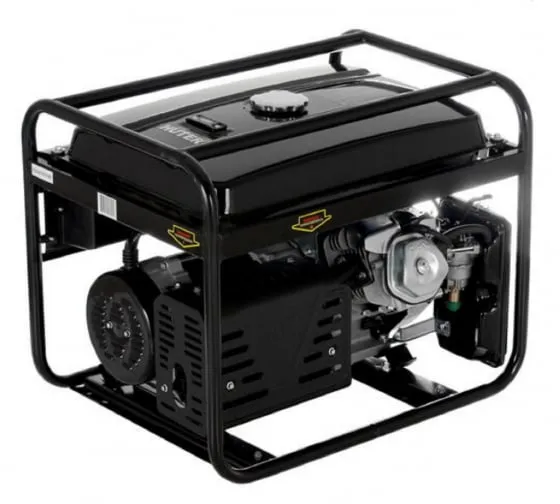 Электрогенератор бензиновый Huter DY6500LX с колесами