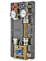 Насосный модуль с байпасом и четырехходовым клапаном VALTEC (без насоса 180 мм)