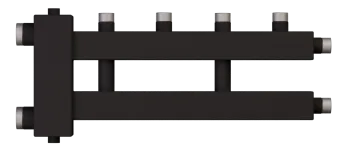 Распределительный коллектор (дублер рядный) 3 (2+1) отопительных контура Warme WKD.R.60 с гидравлическим разделителем (до 60 кВт) Распределительный коллектор (дублер рядный) 3 (2+1) отопительных контура Warme WKD.R.60 с гидравлическим разделителем (до 60 кВт)