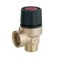 Клапан предохранительный EMMETI Sicura - 1/2* (НР/ВР, Tmax 110⁰С, Рн 1.5 бар)