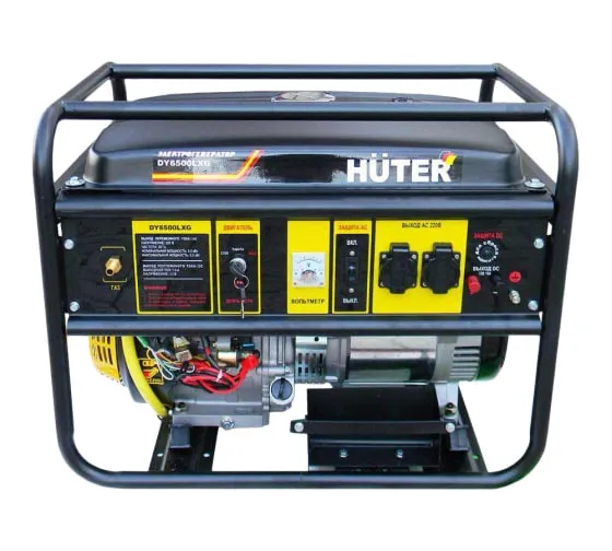 Электрогенератор газовый Huter DY6500LXG