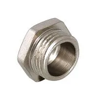 Пробка резьбовая никелированная Valtec 1/2*