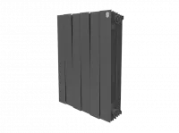 Радиатор биметаллический секционный Royal Thermo PianoForte Noir Sable VD 500 х 4 секции (подключение нижнее справа)