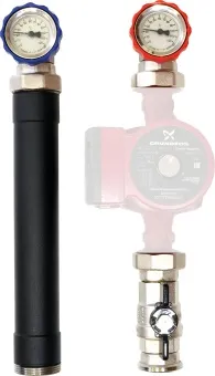 Насосная группа без смесителя WARME MASKE 40.1 - Ду25 (без насоса) Насосная группа без смесителя WARME MASKE 40.1 - Ду25 (без насоса)