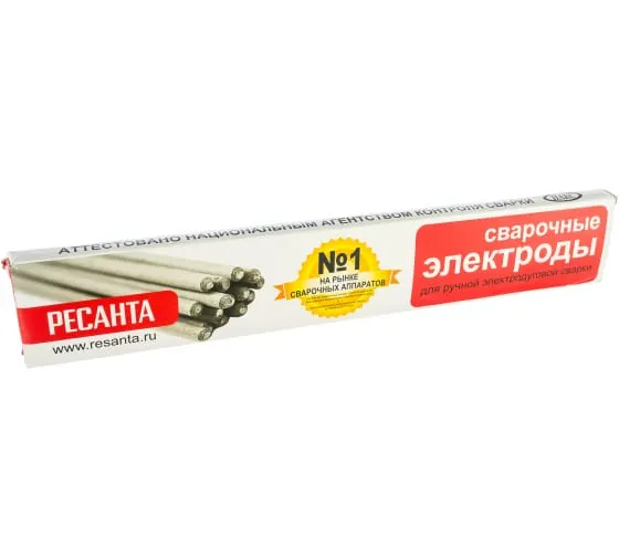 Электрод сварочный Ресанта МР-3 (2.5 мм, 1 кг)