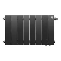 Радиатор биметаллический Royal Thermo PianoForte 300 Чёрный VR80 - 8 секц. Радиатор биметаллический Royal Thermo PianoForte 300 Чёрный VR80 - 8 секц.