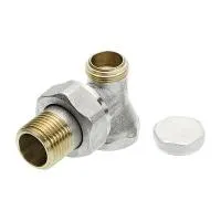 Вентиль на обратную подводку, угловой R 1/2" х Rp 1/2" Вентиль на обратную подводку, угловой R 1/2" х Rp 1/2"