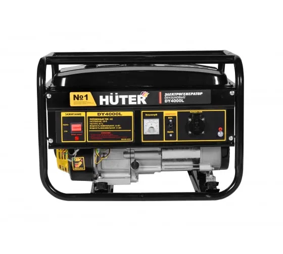 Электрогенератор бензиновый Huter DY4000L