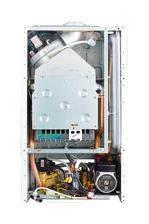 Котел газовый настенный MIZUDO M24T (турбированный, двухконтурный,24 кВт, Open Therm, 2 т/о), черная панель управления
