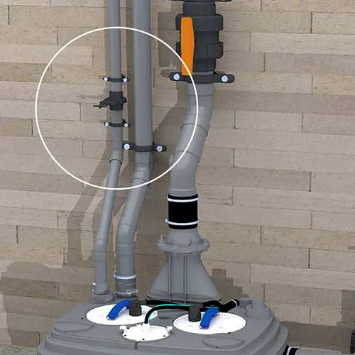 Шиберная задвижка SFA Vanne DN50