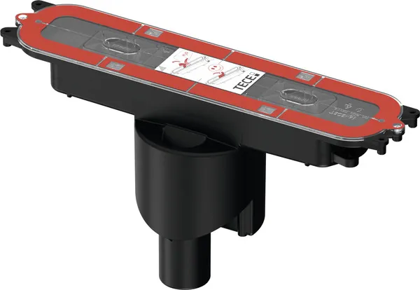 Сифон TECEdrainline S TECEdrainprofile DN50, с вертикальным сливом