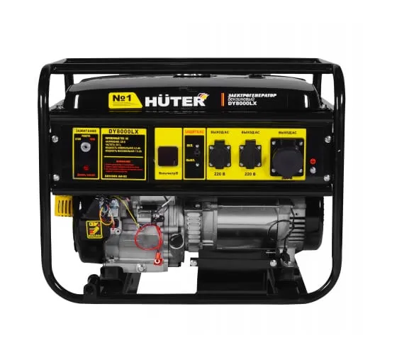 Электрогенератор бензиновый Huter DY8000LX
