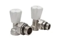 Радиаторный клапан ручной Arrowhead Element-M, угловой , Ду20