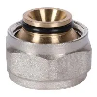 Фитинг компрессионный для труб PEX-AL-PEXc Rommer 20 х 2,9 х 3/4