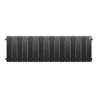 Радиатор биметаллический Royal Thermo PianoForte 300 Чёрный - 16 секц. Радиатор биметаллический Royal Thermo PianoForte 300 Чёрный - 16 секц.