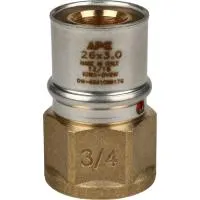 Пресс переходник внутренняя резьба STOUT 20 х 3/4*