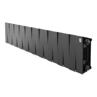 Радиатор биметаллический Royal Thermo PianoForte 200 Чёрный - 20 секц. Радиатор биметаллический Royal Thermo PianoForte 200 Чёрный - 20 секц.