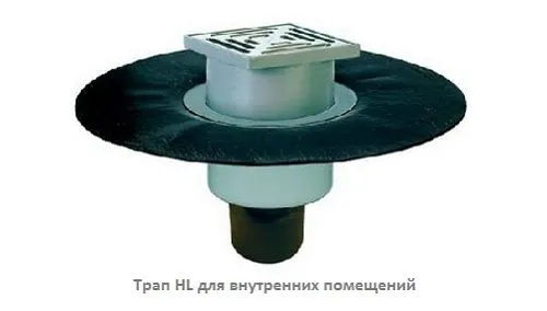 Трап HL для внутренних помещений Трап HL для внутренних помещений
