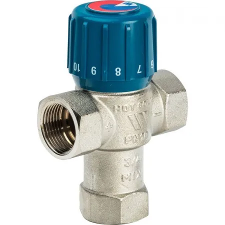 Термостатический подмешивающий клапан для теплого пола WATTS AQUAMIX 1* (25‑50 °С)