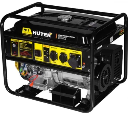 Электрогенератор бензиновый Huter DY8,0LX-электростартер