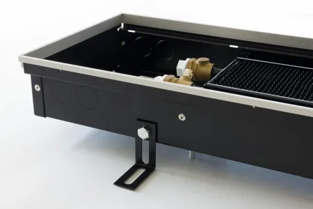 Конвектор внутрипольный KVZ 230 х 80 х 1800 + Монтажный комплект в подарок