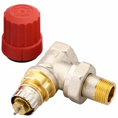Кран под термоголовку для радиатора верхний угловой Danfoss RA-N 1/2*
