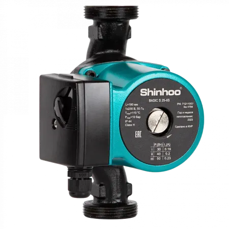 Насос циркуляционный ShinhooBASIC S 15-6S 130 1x230V