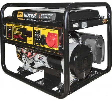Электрогенератор бензиновый Huter DY11000LX-3-электростартер (380 В)