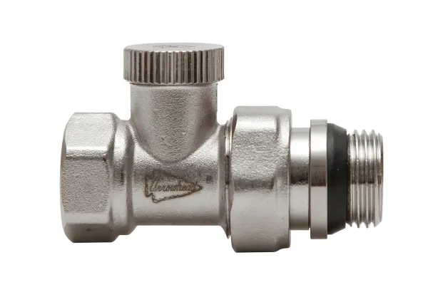 Запорный радиаторный клапан Arrowhead Element, прямой, Ду15