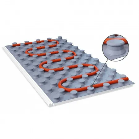 Мат для теплого пола с бобышками Формат EasyFix L для трубы 16/20 мм (0.5 м2)