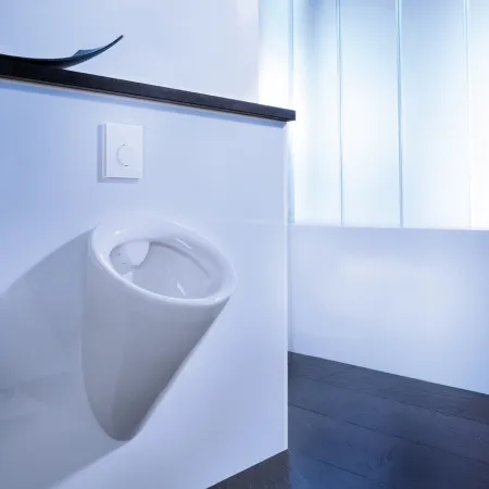 Кнопка смыва TECE Loop Urinal 9242650 белое стекло