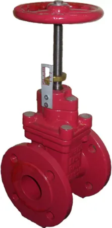 Задвижка с индикатором положения "Открыто" / "Закрыто"ABRA A40-16-i150 (L 210 мм)