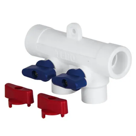 Распределительный коллектор TEBO C--TB-Gr 25 х 20 х 4 отопительных контура (универсальный)