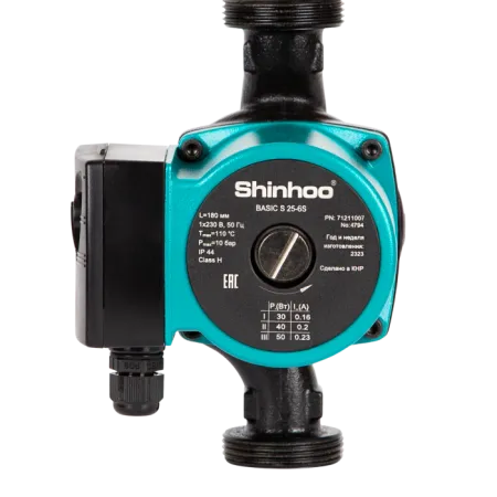 Насос циркуляционный ShinhooBASIC S 15-6S 130 1x230V