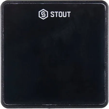 Проводной комнатный датчик STOUT C-7p, черный