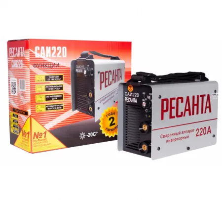 Инверторный сварочный аппарат Ресанта САИ-220