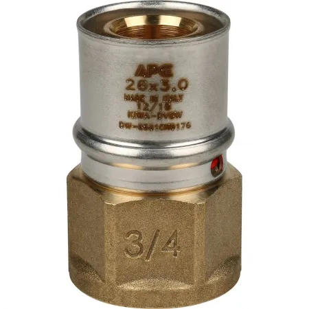 Пресс переходник внутренняя резьба STOUT 26 х 3/4*