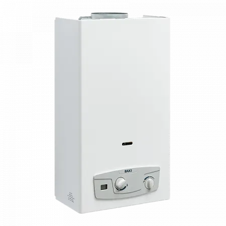 Водонагреватель газовый, Baxi, SIG-2 11 i, проточный, настенный, нержавеющая сталь