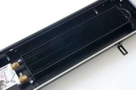 Конвектор внутрипольный KVZ 230 х 80 х 1800 + Монтажный комплект в подарок