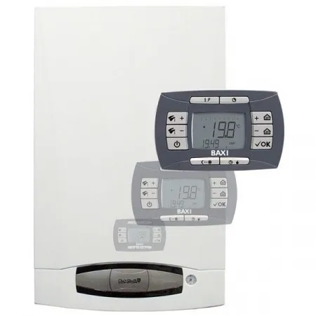 Котел газовый настенный Baxi NUVOLA 3 Comfort 240 i (с выносной панелью управления и встроенным бойлером)