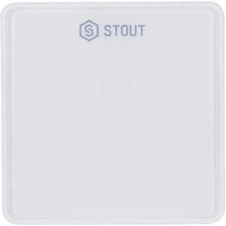 Беспроводной комнатный датчик STOUT C-8r, белый