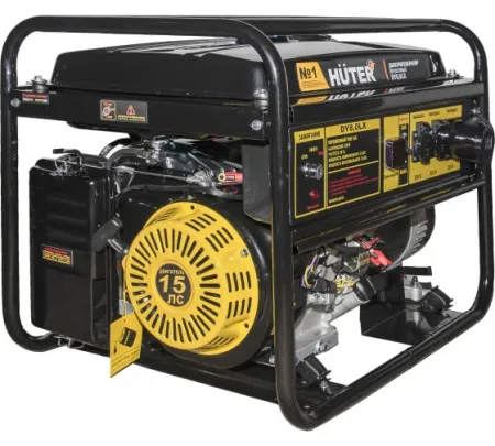 Электрогенератор бензиновый Huter DY8,0LX-электростартер