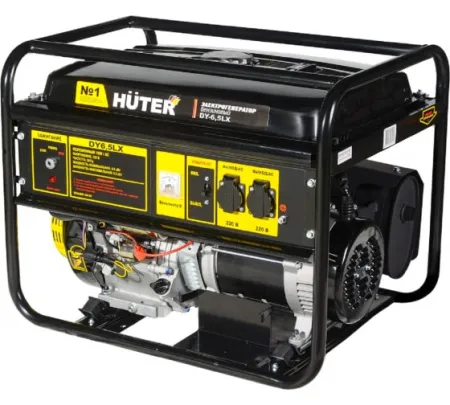 Электрогенератор бензиновый Huter DY6,5LX-электростартер