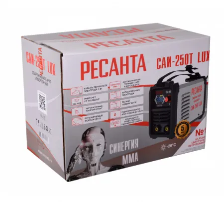 Инверторный сварочный аппарат Ресанта САИ-205Т LUX