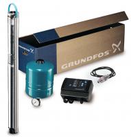 Комплект для поддержания постоянного давления с насоссом Grundfos SQE 2-55