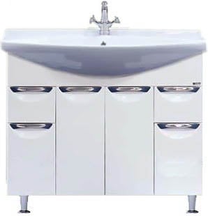 Мебель для ванной Misty Орхидея 105 белая эмаль
