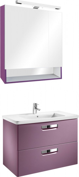 Зеркало-шкаф Roca Gap 80 фиолетовый