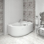 Акриловая ванна Radomir Vannesa Massage Ирма 160х105, с каркасом и экраном, актив, R