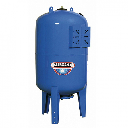 Гидроаккумулятор вертикальный синий Zilmet ULTRA-PRO - 60 л (PN10, мемб.бутил, фланец стальной)