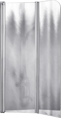 Шторка на ванну Vincea VSB-12114CH-L 114 см, L, профиль хром, стекло шиншилла